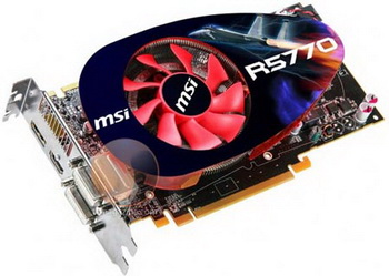 MSI radeon HD 5770 new cooler